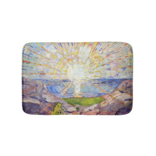 Alfombrilla De Baño Edvard Munch - The Sun 1911