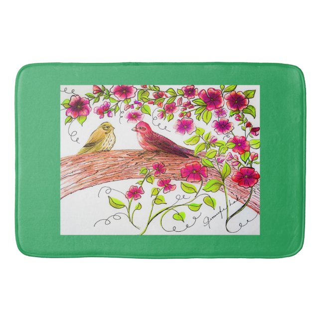 Alfombrilla De Baño Ejecutor de tabla de búsqueda púrpura (Anverso)