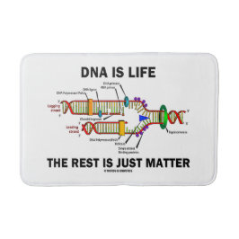 Alfombrilla De Baño El ADN es la vida el resto es sólo cuestión de hum