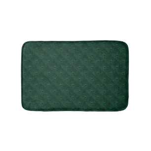Alfombrilla De Baño El agua cae sobre el Metalizado verde