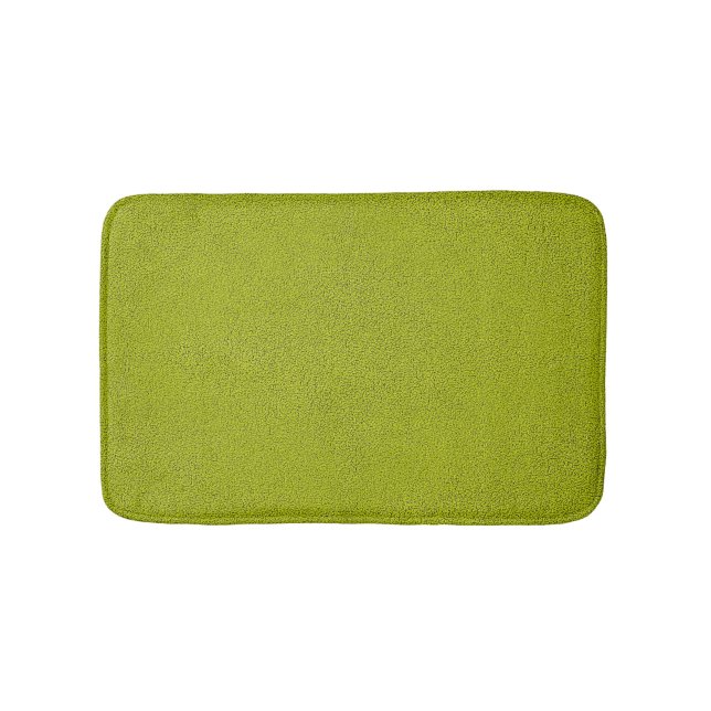 Alfombrilla De Baño El aspecto de Snuggly Chartreuse Verde Ante (Anverso)