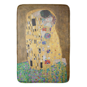Alfombrilla De Baño El beso de Gustav Klimt Bath Mat