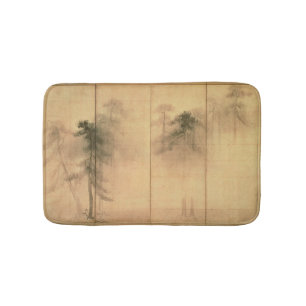Alfombrilla De Baño El bosque de pinos
