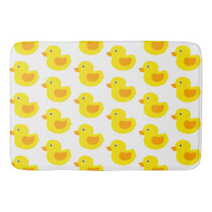 Alfombrilla De Baño El caucho amarillo adorable Ducks Duckies