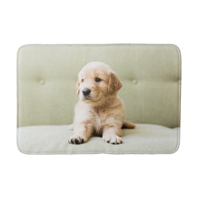 Alfombrilla De Baño El colchón de la colección Golden Retriever (Anverso)