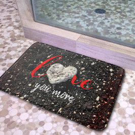 Alfombrilla De Baño El Coral De La Playa De Hawaii Te Ama Más Script