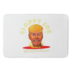 Alfombrilla De Baño El descuidado Joe Biden Anti Presidente