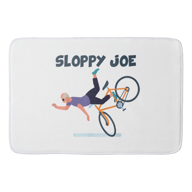 Alfombrilla De Baño El descuidado Joe Funny Biden Shiroppy Funn (Anverso)