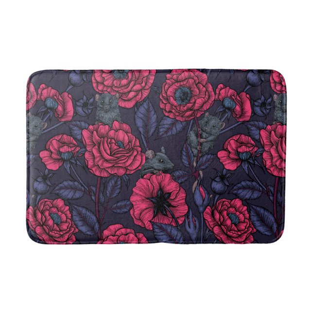 Alfombrilla De Baño El fiesta de ratones (Anverso)