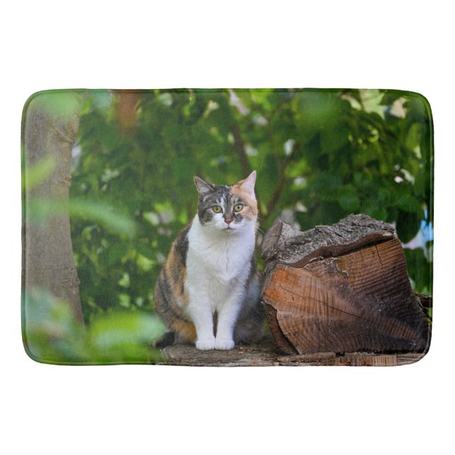 Alfombrilla De Baño El gato (Anverso)