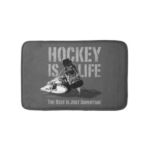 Alfombrilla De Baño El hockey es vida