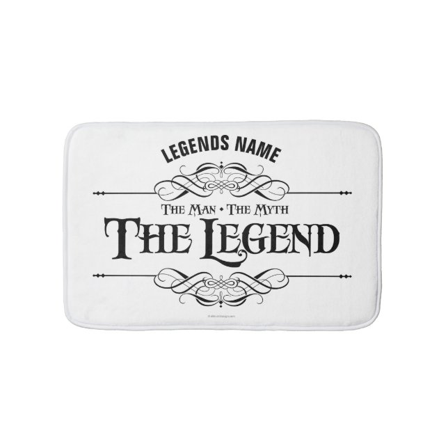 Alfombrilla De Baño El hombre, el mito, la leyenda (Anverso)