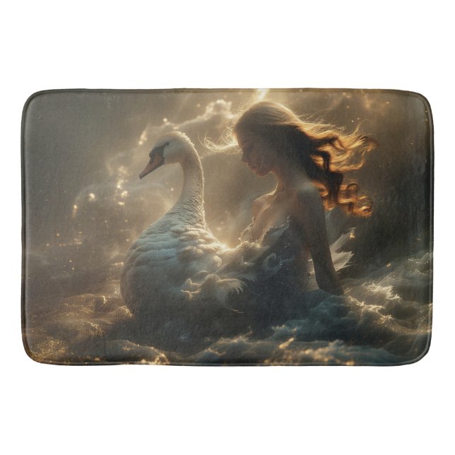 ALFOMBRILLA DE BAÑO EL LAGO DE LOS CISNES - BALLET Y DANZA (Anverso)