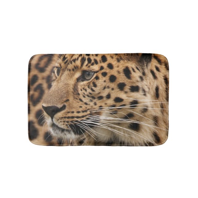 Alfombrilla De Baño El leopardo (Anverso)