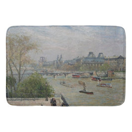Alfombrilla De Baño El Louvre, la primavera de Camille Pissarro