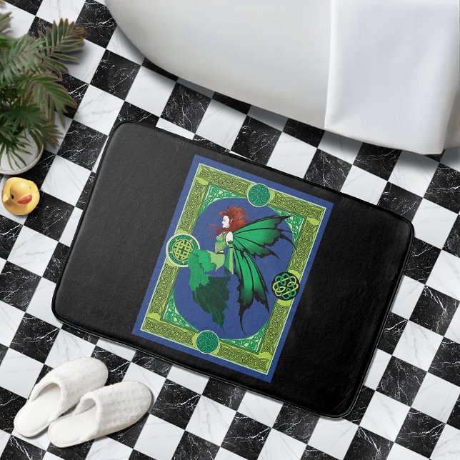 Alfombrilla De Baño El nudo celta trabaja en el hulla verde (Subido por el creador)