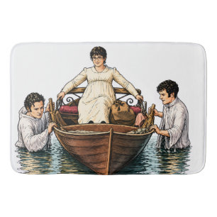 Alfombrilla De Baño El paseo en barco definitivo de Mary Bennet