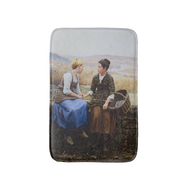 Alfombrilla De Baño El primer dolor (simpatía por el desahogo) (Frente vertical)