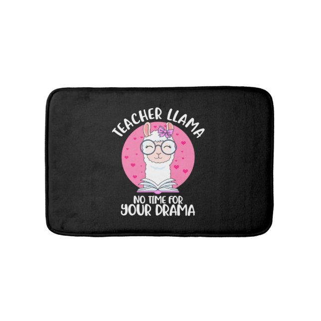 Alfombrilla De Baño El profesor Llama (Anverso)