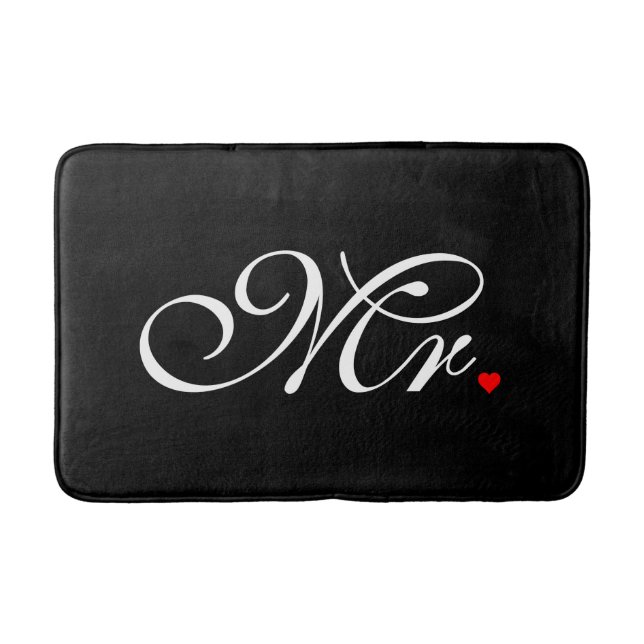 Alfombrilla De Baño El Sr. Husband Groom Sus Nuevas Cameras (Anverso)