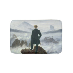 Alfombrilla De Baño El vagabundo sobre el mar de la niebla, 1818