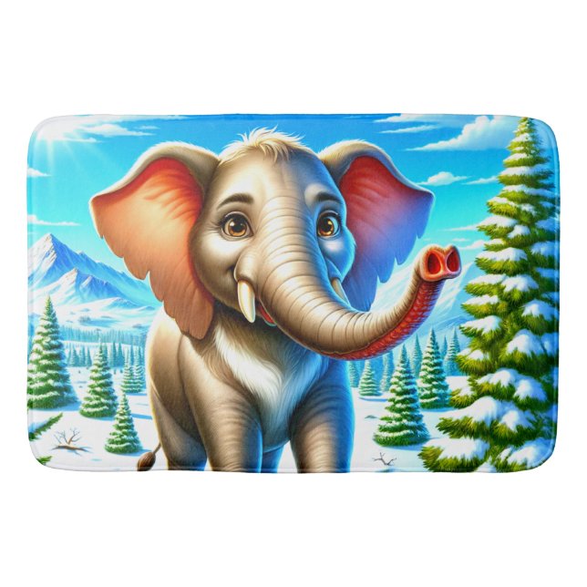 Alfombrilla De Baño Elefante (Anverso)
