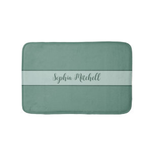 Alfombrilla De Baño Elegancia silenciada - Ocean Verde azulada Name Ba