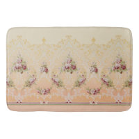 Elegante clásico floral y rococó filigrí dorado