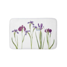 Elegante color morado Iris Flores Botánicas