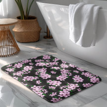 Elegante flor de cerezo rosa en acuarela floral