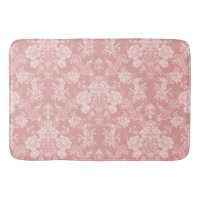 Elegante Moda romántica floral Damasco-Pastel rosa