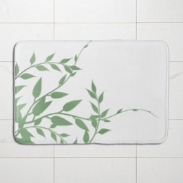 Alfombrilla De Baño Elegante vegetación