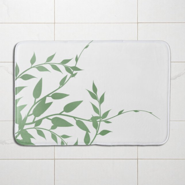 Alfombrilla De Baño Elegante vegetación (Subido por el creador)