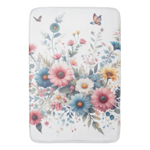 Alfombrilla De Baño Elegantes floraciones
