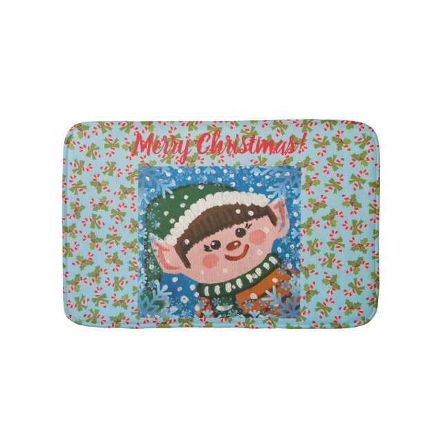 Alfombrilla De Baño Elf Bath Mat (Anverso)