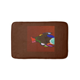 Alfombrilla De Baño Elf Map Art 