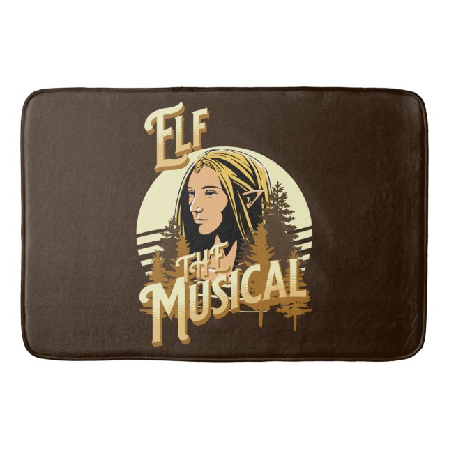 Alfombrilla De Baño Elf The Musical  (Anverso)