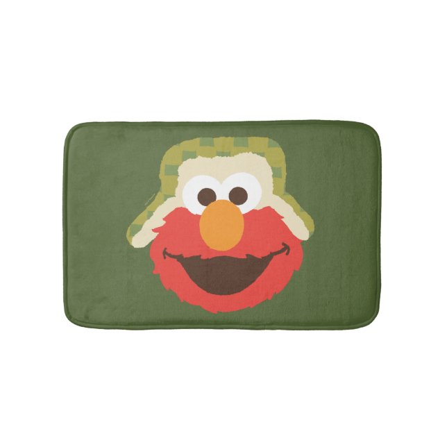 Alfombrilla De Baño Elmo Woodland Face (Anverso)