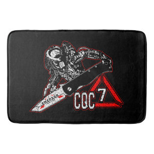 Alfombrilla De Baño Emerson Knives CQC-7 Toalla de Golf Blanca Predato
