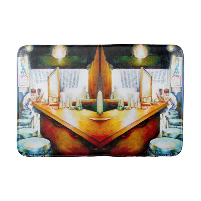 Alfombrilla De Baño Emocional a motivador, lógica a justificar (Anverso)