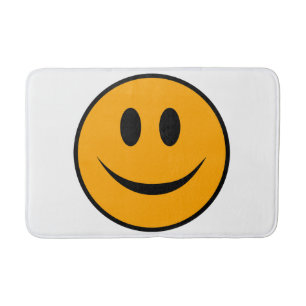 Alfombrilla De Baño Emoji Cara Sonriente