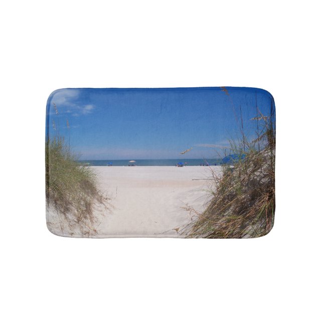 Alfombrilla De Baño En el Beach Bath Mat (Anverso)