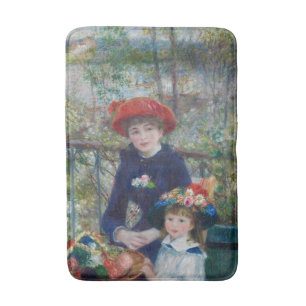 Alfombrilla De Baño En la Terraza, Retrato Impresionista, Renoir