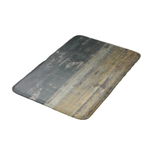 Alfombrilla De Baño Encanto rústico de cabaña de madera