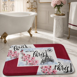 Alfombrilla De Baño Encuentrame en París | Postales desde el borde