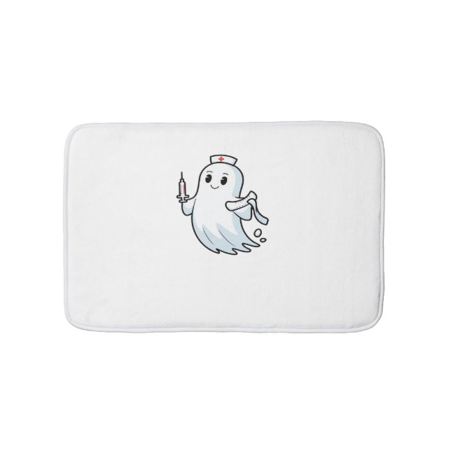 Alfombrilla De Baño enfermera fantasma Classic T-Shirt_1 (Anverso)