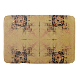 Alfombrilla De Baño Enfrentamientos dorados