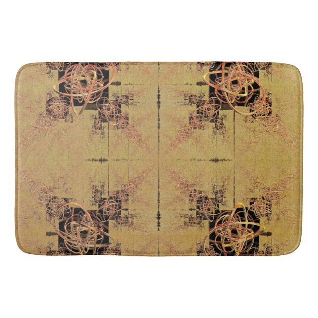 Alfombrilla De Baño Enfrentamientos dorados (Anverso)