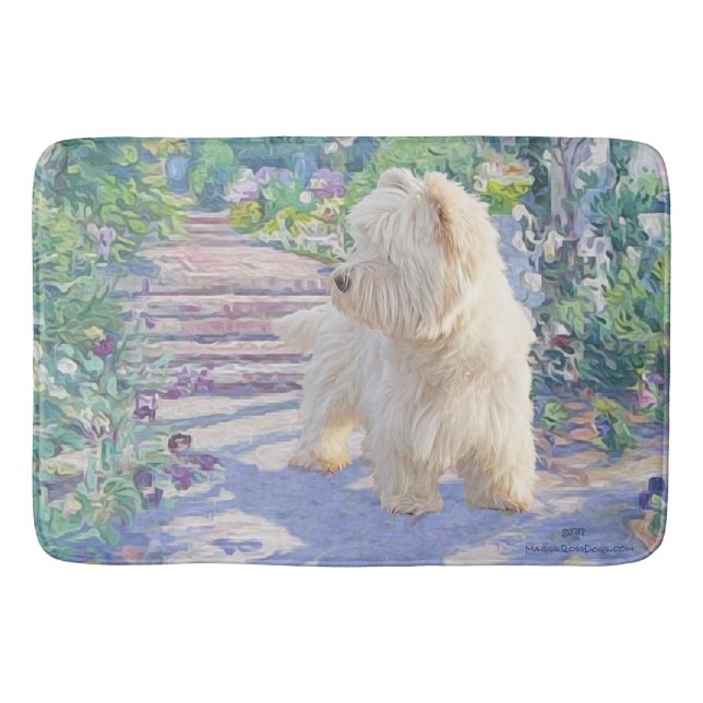 Alfombrilla De Baño Enramada de primavera (Anverso)