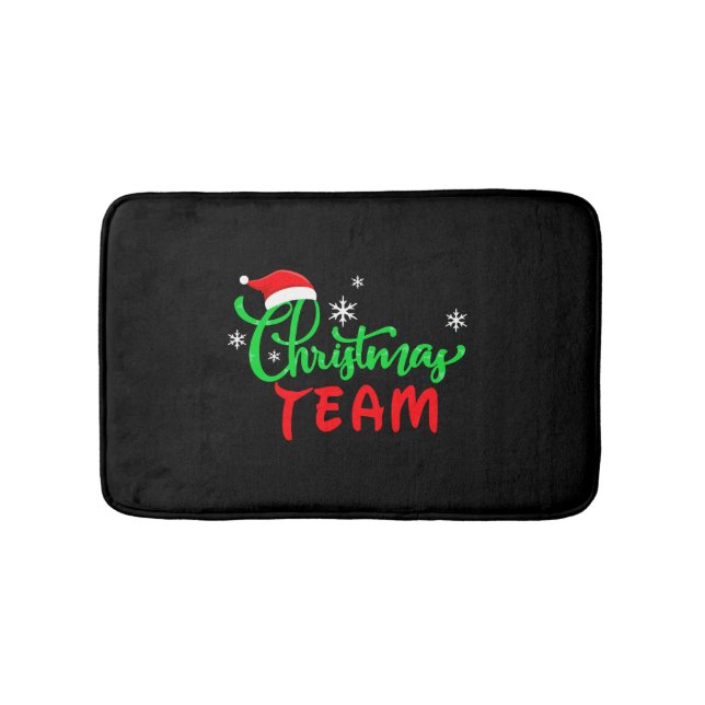 Alfombrilla De Baño Equipo de navidades Gracioso Regalo de Matanza Fam (Anverso)